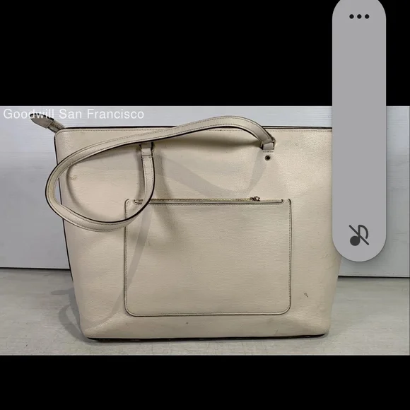 Kate Spade Light Beige Tote Bag - Picture 2 of 6